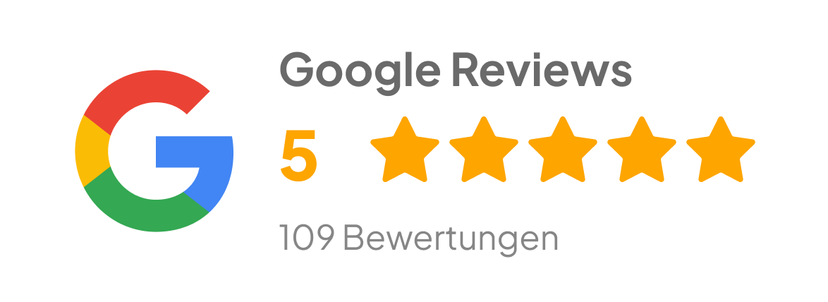 Google Reviews: 5 Sterne